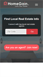 Mobile Screenshot of homegain.com